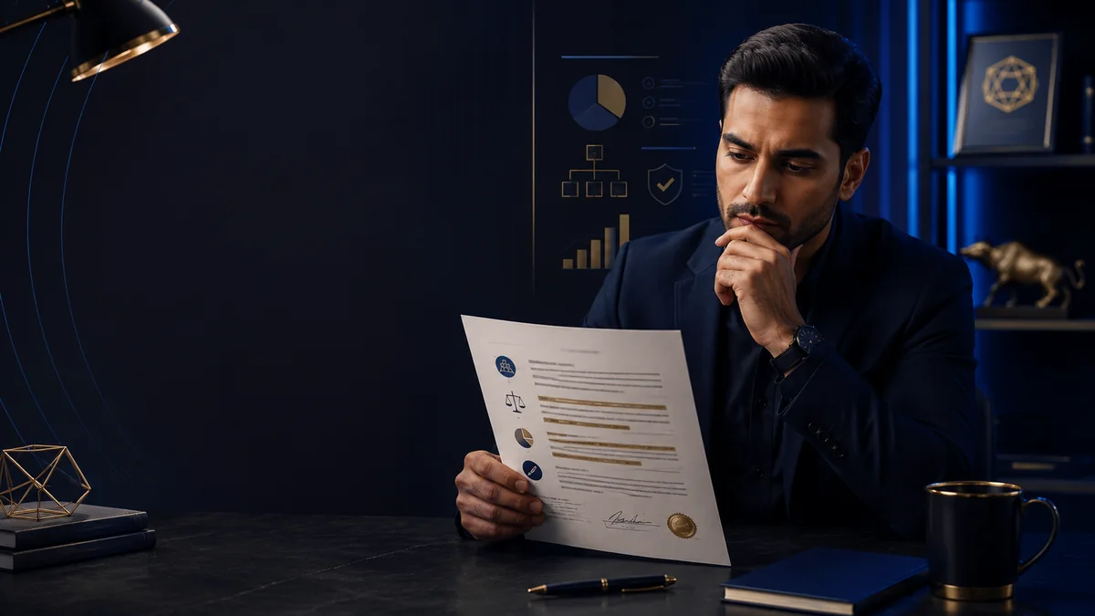 Illustration for Term Sheet Clauses Founders Should Understand Before Signing
